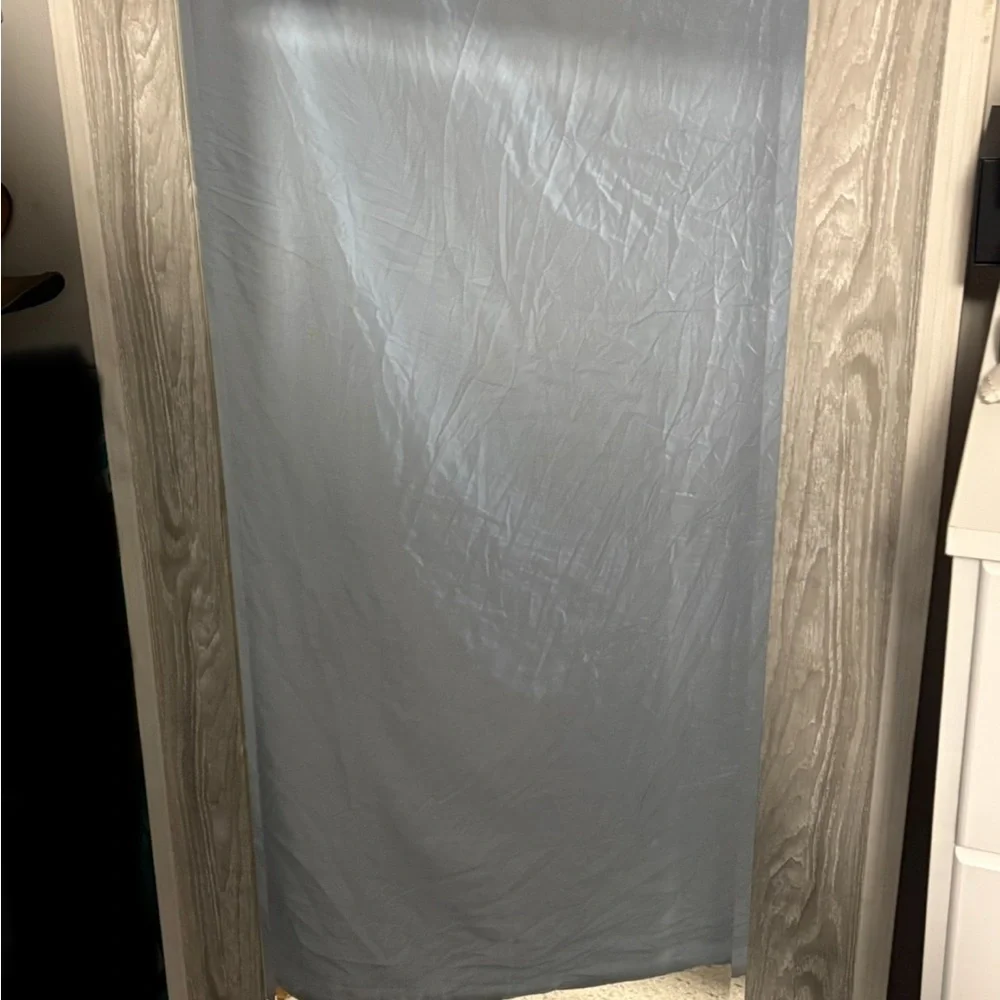 Gray Full-Length Mirror